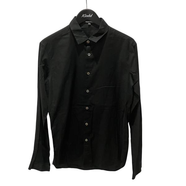 アンドゥムルメステール ANN DEMEULEMEESTER 長袖シャツ ブラック サイズ：XXS