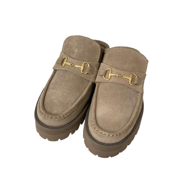 【値下げ】Caminando 25SS BIT SLIPPER SUEDE レザーシューズ 2509...