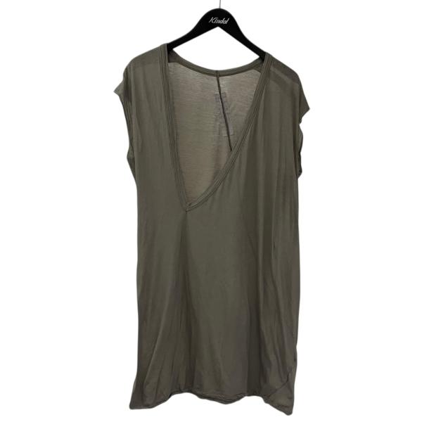 リックオウエンス RICK OWENS Dylan V-Neck Tank Top ノースリーブカッ...