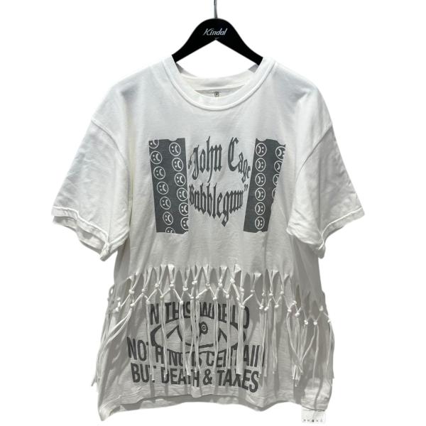 ボディソング bodysong． DOUBLEGARMENTDYEFRINGET Tシャツ BS23...
