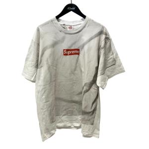 シュプリーム×マルタンマルジェラ Supreme×MM6 Maison Margiela BOX LOGO 半袖Tシャツ ホワイト サイズ：XXL