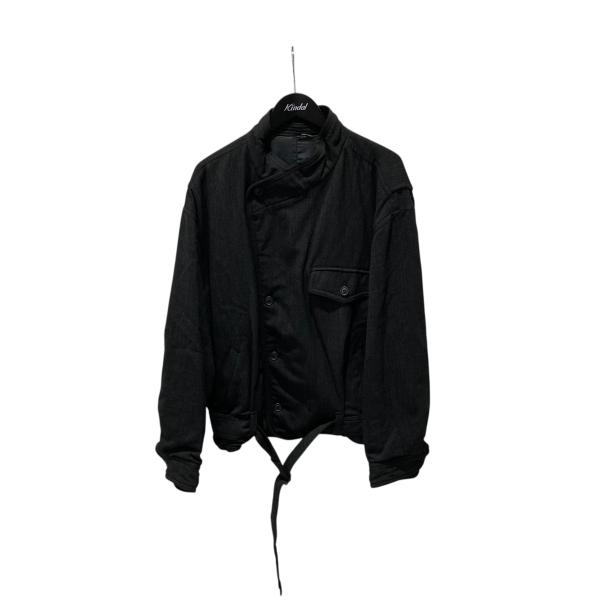 イッセイミヤケ ISSEY MIYAKE 80s  モーターサイクルジャケット LG33956 グレ...