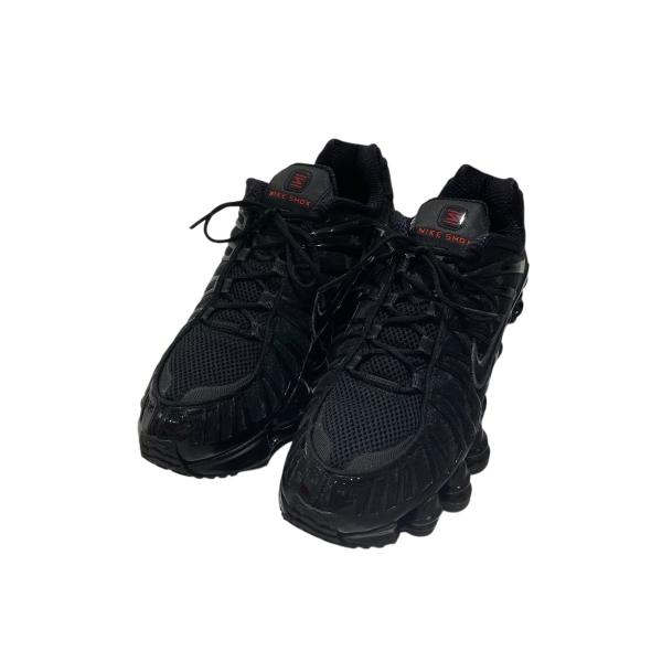 ナイキ NIKE SHOX TL BLACK BLACK-MTLC HEMATITE-MAX ORA...