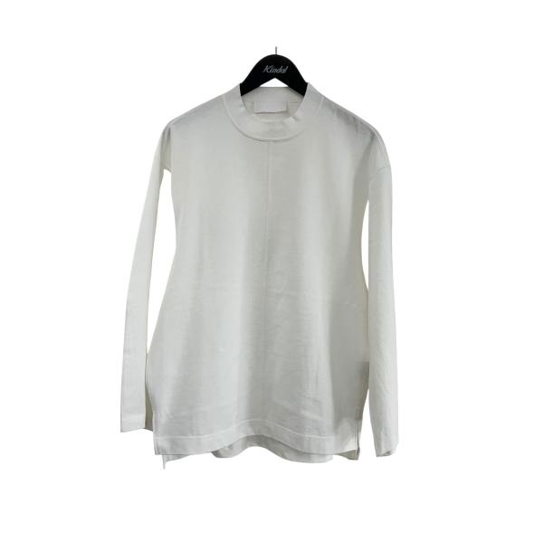 マメクロゴウチ mame kurogouchi 長袖Tシャツ MM21PS-JS719 ホワイト サ...