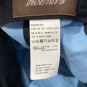 エムエーエスユー MASU 25SS キャップ...の詳細画像4