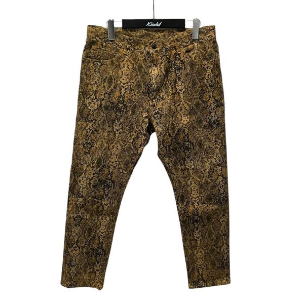 ニードルズ Needles 24SS SKINNY JEAN-PYTHON PT パイソン柄 IN1...