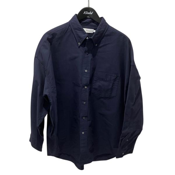 グラフペーパー Graphpaper Oxford Oversized B．D．Shirt 長袖シャ...