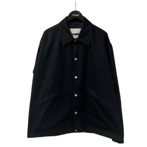 【値下げ】JIL SANDER 25SS SPORTSWEAR コットンコーチジャケット コーチジャケット J47SW0003 ネイビー サイズ：M