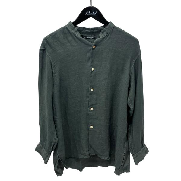 マーティーアンドサンズ MAATEE＆SONS 26SS フリンジSHIRTS ドゥルンの緯糸アムン...