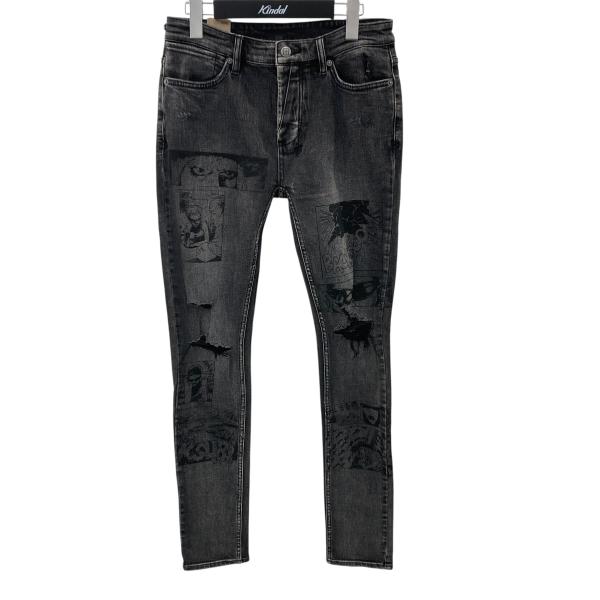 スビ Ksubi Van Winkle Dark Comic デニムパンツ 5000005221 ブ...