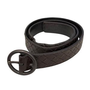 ボッテガヴェネタ BOTTEGA VENETA レザーベルト ブラウン