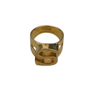 クロエ Chloe ALPHABET RING S リング ゴールド サイズ：11号
