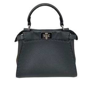 フェンディ FENDI ピーカブー ミニ セレリアバッグ ショルダーバッグ グレー