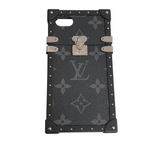 ルイヴィトン LOUIS VUITTON モノグラム・エクリプス アイ・トランク スマホケース