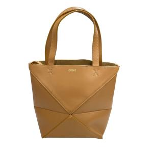 ロエベ LOEWE パズルフォルドミニ トートバッグ A657V25X01 ハ キャメル