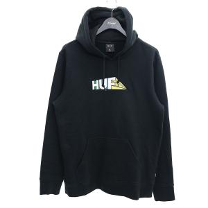 HUF プルオーバーパーカー ブラック サイズ：M (明石店) 220710｜kindal