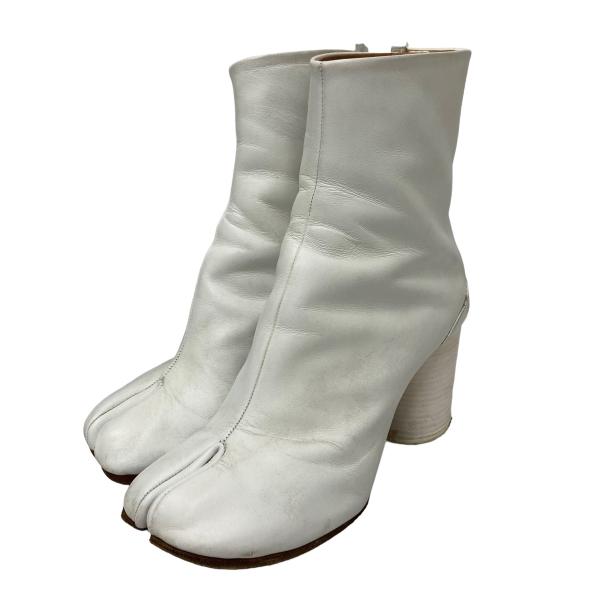 【値下げ】Maison Margiela 足袋ブーツ ホワイト サイズ：35 (渋谷神南店)