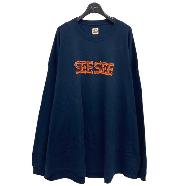 シーシー SEESEE ロングスリーブカットソー ネイビー サイズ：XXL