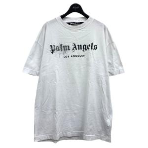 パームエンジェルス Palm Angels ロゴTシャツ ホワイト サイズ：L｜kindal