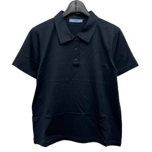 プラダ PRADA 半袖ポロシャツ ネイビー サイズ：XL｜kindal