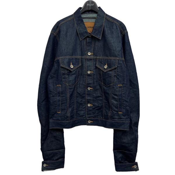 ダブレット doublet 2023SS HOLOGRAM DENIM JACKET ホログラムデニ...