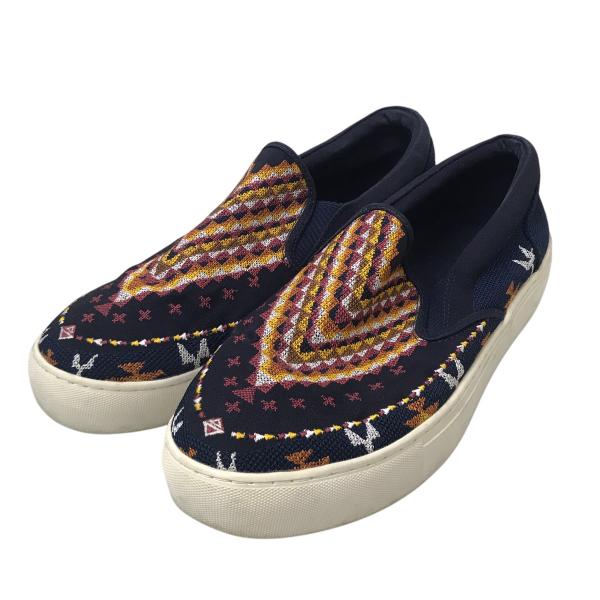 【値下げ】WHITE MOUNTAINEERING エンブロイダリースリッポン ネイビー (フレスポ...