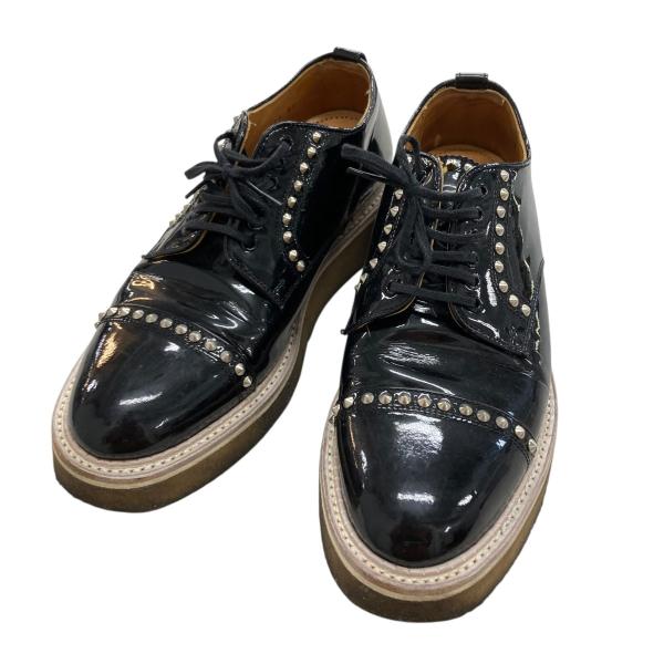 【値下げ】KIDS LOVE GAITE スタッズシューズ ブラック サイズ：5 1/2 (渋谷神南...