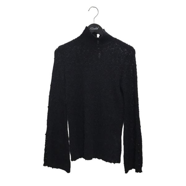 【値下げ】RIM．ARK 23AW ニット 460GAL70-0240 ブラック サイズ：F (フレ...