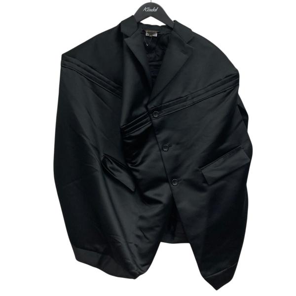 【値下げ】COMME des GARCONS デコンストラクテッドベス ブラック サイズ：XS (渋...