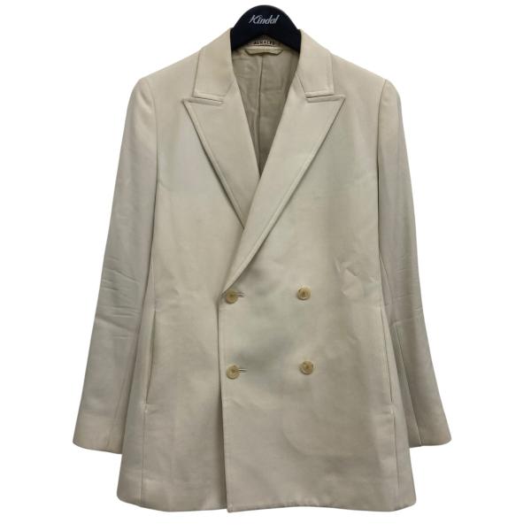 【値下げ】AURALEE Light WOOL MAX GABARDINE DOUBLE JACKE...
