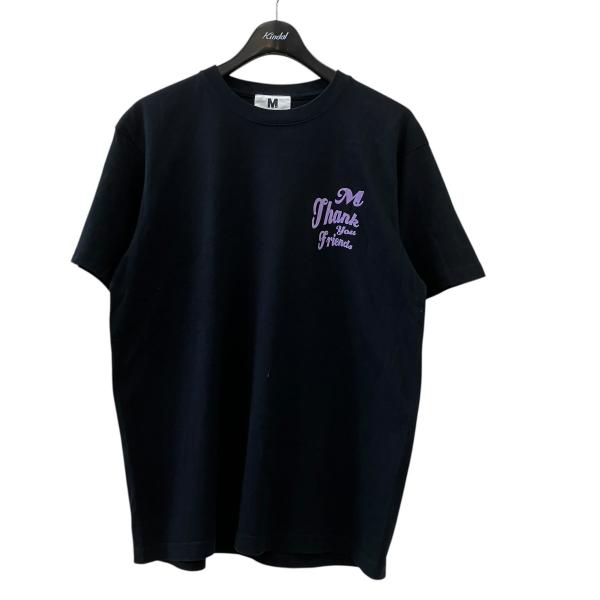 Ｍ M プリントTシャツ ブラック サイズ：M