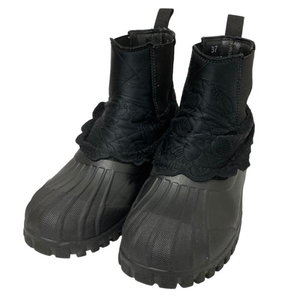 【値下げ】DIEMME×Cecilie Bahnsen サイドゴアブーツ ブラック サイズ：37 (...