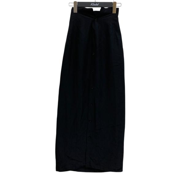 【値下げ】GABRIELA COLL GARMENTS シルクスカート ブラック サイズ：S (渋谷...