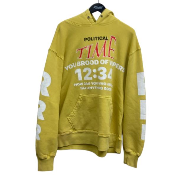 RRR123 プルオーバーパーカー イエロー サイズ：XL