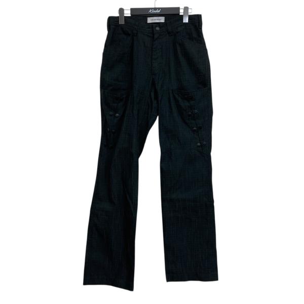【値下げ】Kiko Kostadinov INEX SNAP TROUSER トラウザーパンツ ブラ...