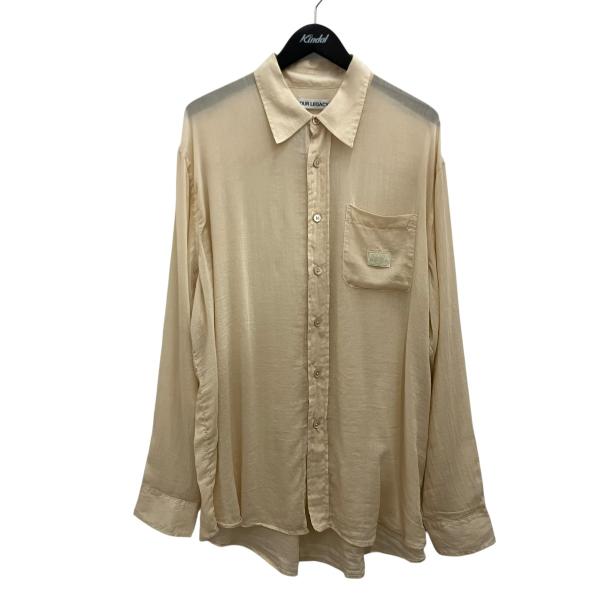 【値下げ】OUR LEGACY×stussy 【WORK SHOP SHIRT】 コットンシルク W...