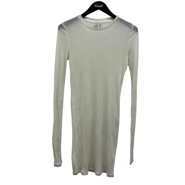 レクト RECTO ニットワンピース ホワイト サイズ：M