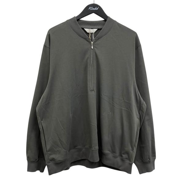 スティルバイハンド STILL BY HAND COTTON HALF ZIP PULLOVER プ...