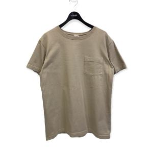anatomica ポケットTシャツ カーキ サイズ：L (銀座店) 220524｜kindal