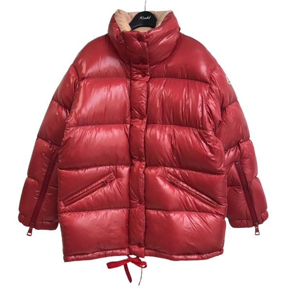 【値下げ】MONCLER 21AW CALLIS ダウンジャケット レッド サイズ：0 (EC)