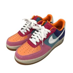 ナイキ NIKE BY YOU AIR FORCE 1 LOW スニーカー CT3761-991 オレンジ×ブルー サイズ：US10．5｜kindal