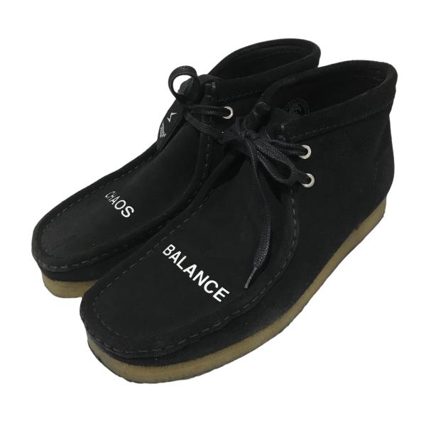 クラークス×アンダーカバー CLARKS×UNDERCOVER ワラビーブーツ ブラック サイズ：2...