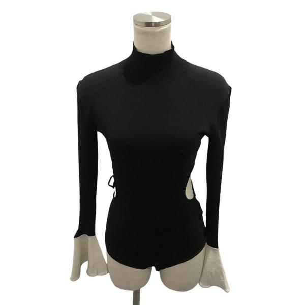 【値下げ】FETICO 【 BICOLORED KNIT BODYSUIT】 ニットボディスーツ F...