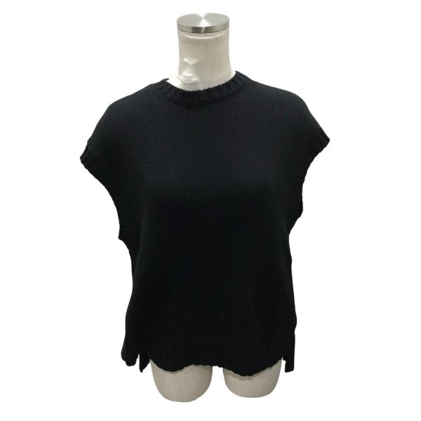 【値下げ】BEATING HEART ニットベスト ブラック サイズ：1 (EC)