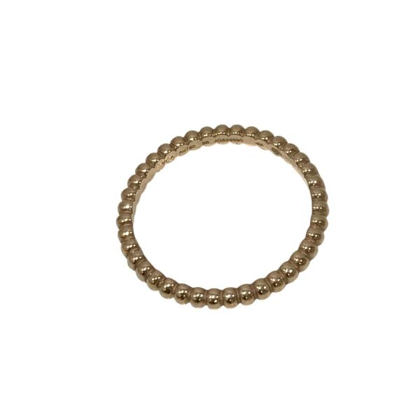 ヴァンクリーフ＆アーペル VAN CLEEF ＆ ARPELS ペルレ ゴールドパールリング VCA...