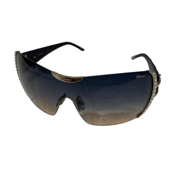 ショパール CHOPARD サングラス SCH935S ブルーベージュ×ネイビー サイズ：0579 ...
