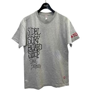 ステューシー stussy S-DOUBLE サイドロゴTシャツ グレー サイズ：M