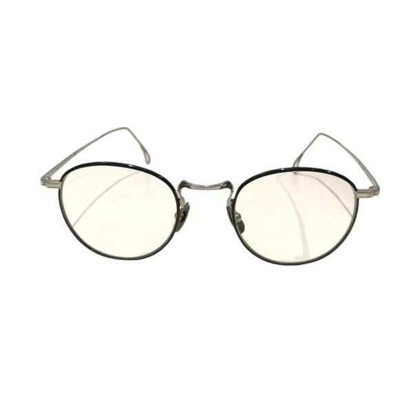 イエローズプラス YELLOWS PLUS 【ANGEL】 眼鏡 ブラック×シルバー サイズ：46□...