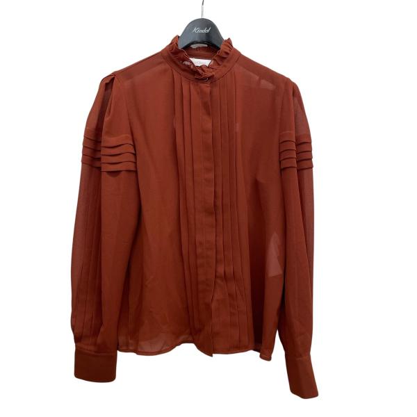 シーバイクロエ SEE BY CHLOE キャミソール付きシアーブアウス CHS20AHT01013...