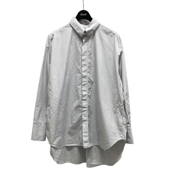 サブレーション SUBLATIONS ストライプシャツ S061307 ホワイト×ブラック サイズ：...